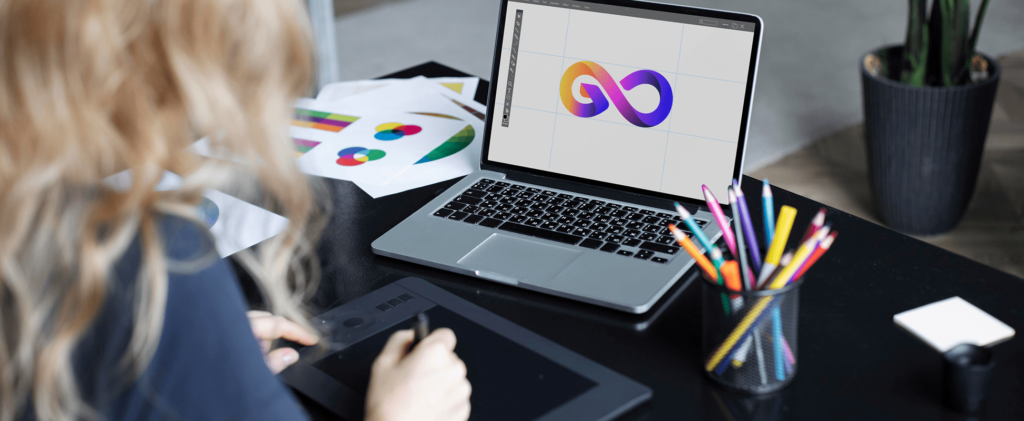 UI/UX Logo design - Evomations